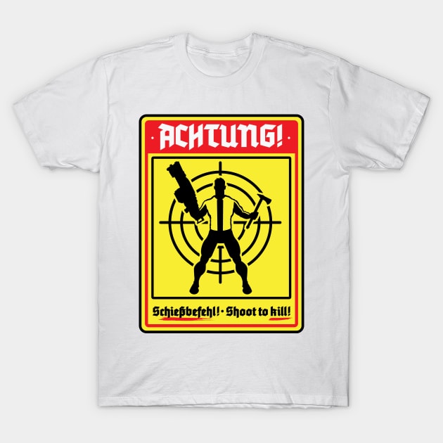 Achtung! T-Shirt by demonigote